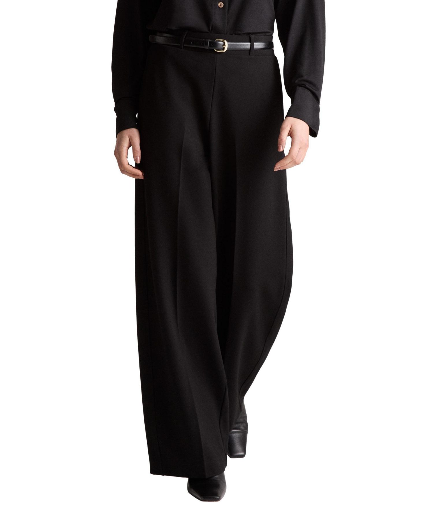 Women's Lester Relaxed-Fit Wide-Leg Pants