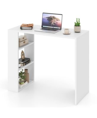36 in  Computer Desk with 3 Open Shelves for Home Office Study