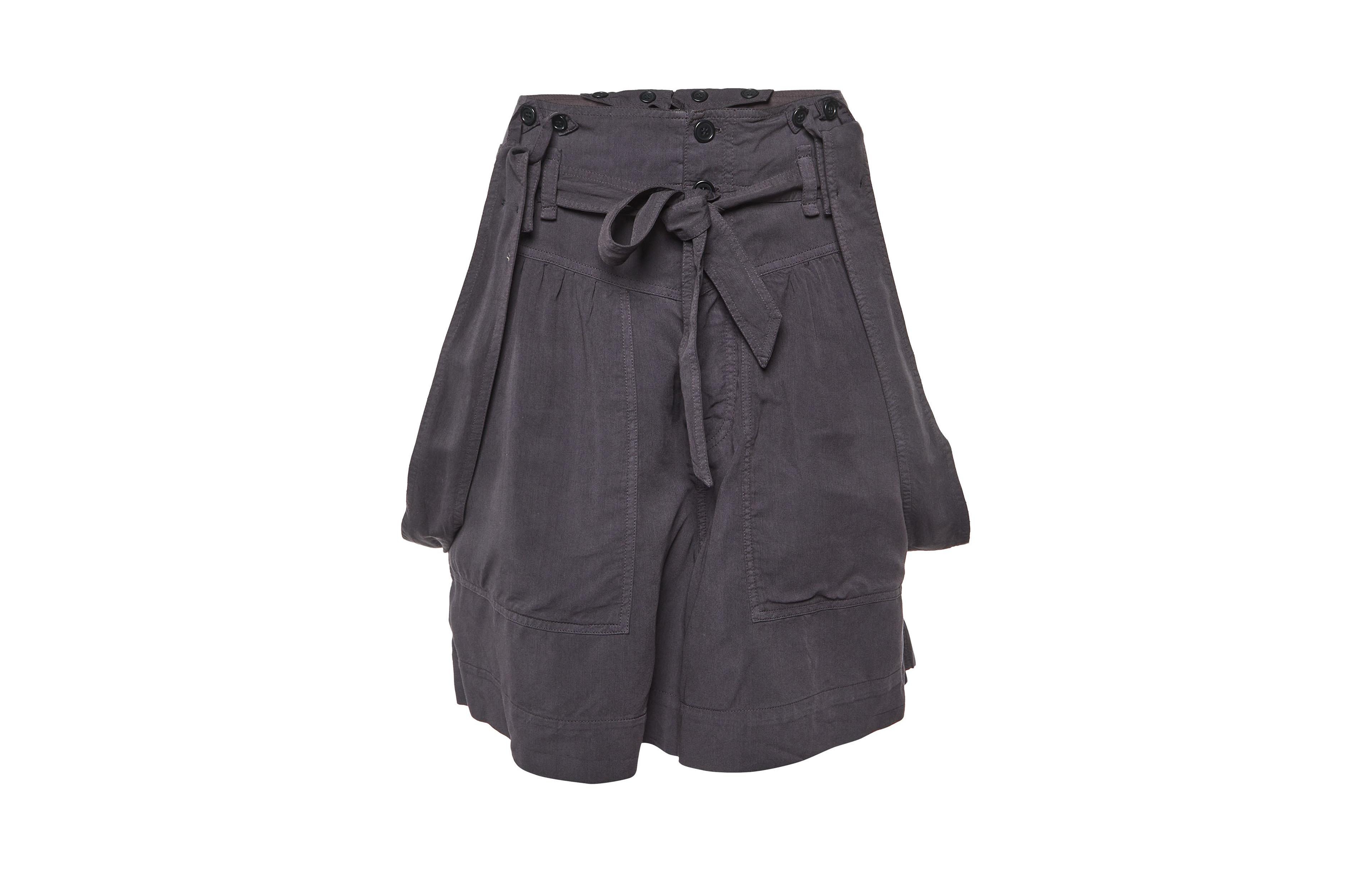 Pre-Owned Isabel Marant Women's High-Waisted Suspender Shorts, 7" Inseam
