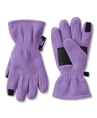 Girls' Waterproof Fleece Gloves