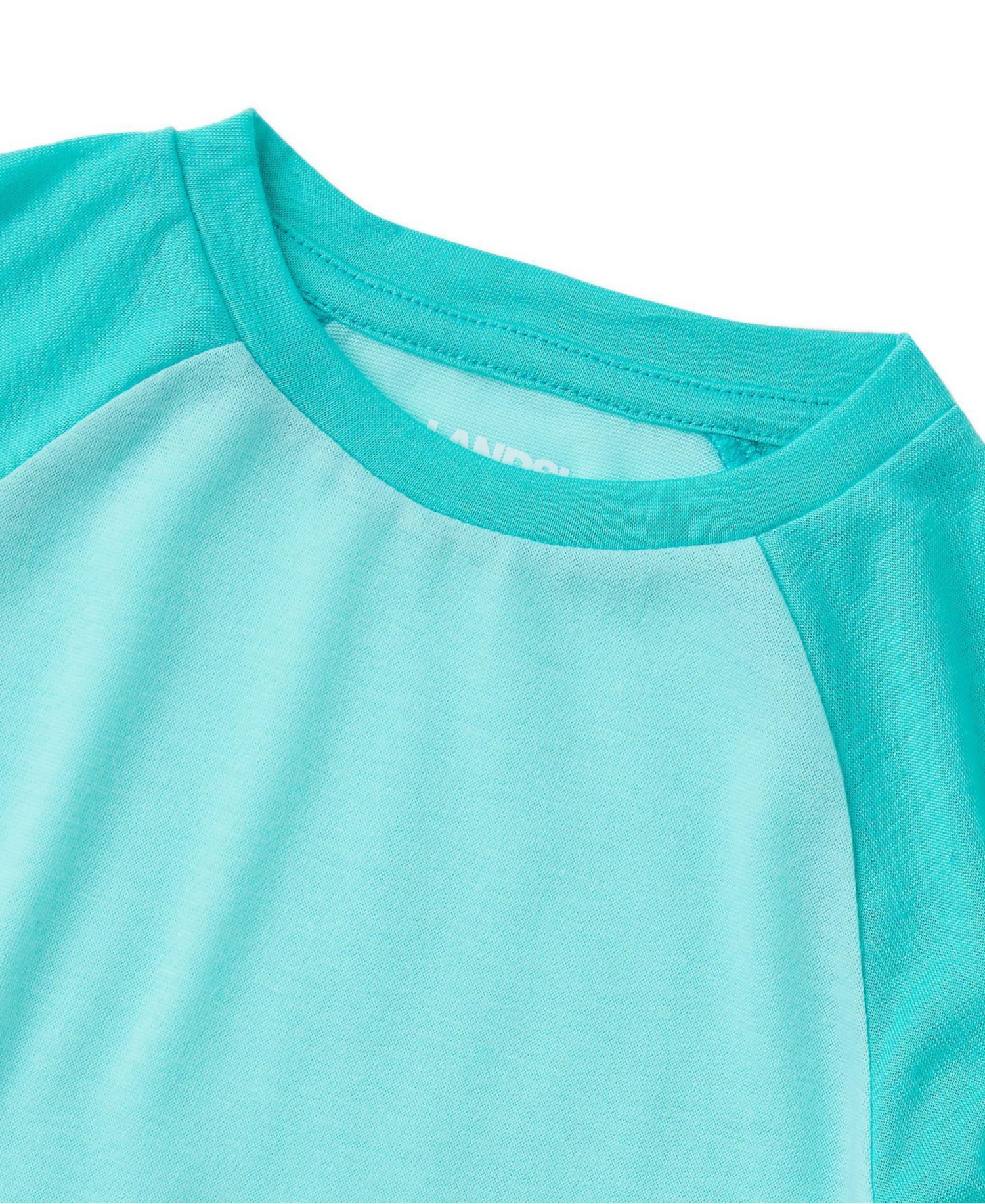 Big Girls Raglan Jersey Pajama Tee