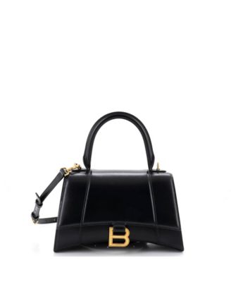 Hourglass Top Handle Shoulder Bag