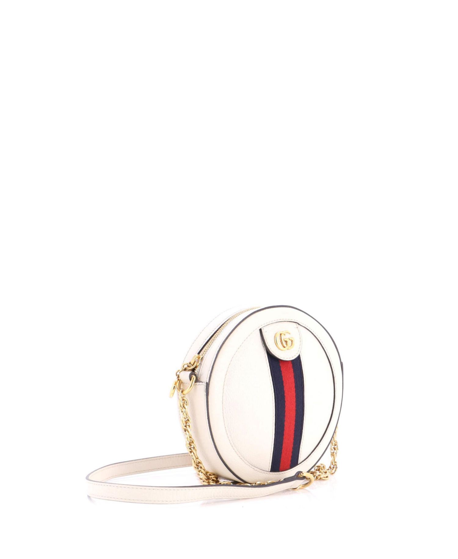 Ophidia Mini Round Shoulder Bag