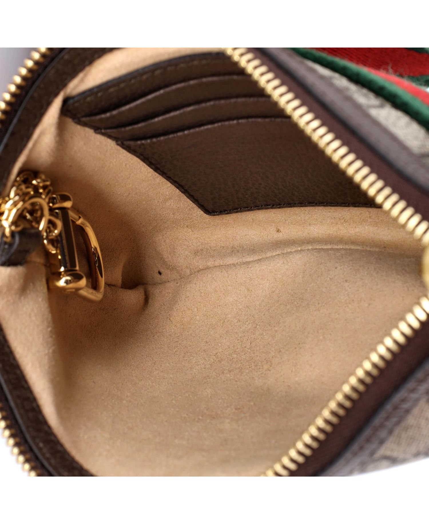 Ophidia Heart Coated-Canvas Belt Bag