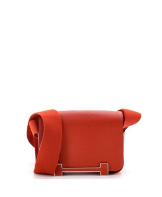 Pre-Owned Hermes Geta Bag Chevre Mysore