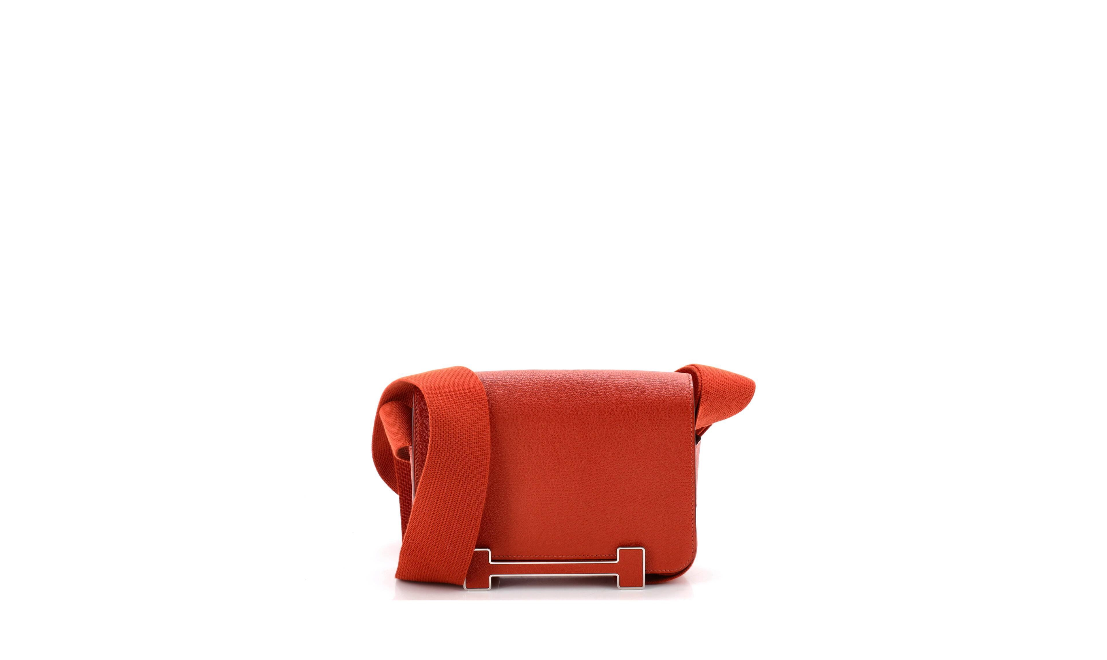 Pre-Owned Hermes Geta Bag Chevre Mysore