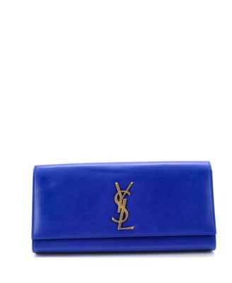 Long Classic Monogram Clutch Leather