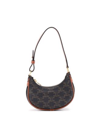 Ava Triomphe Coated Canvas Mini Shoulder Bag