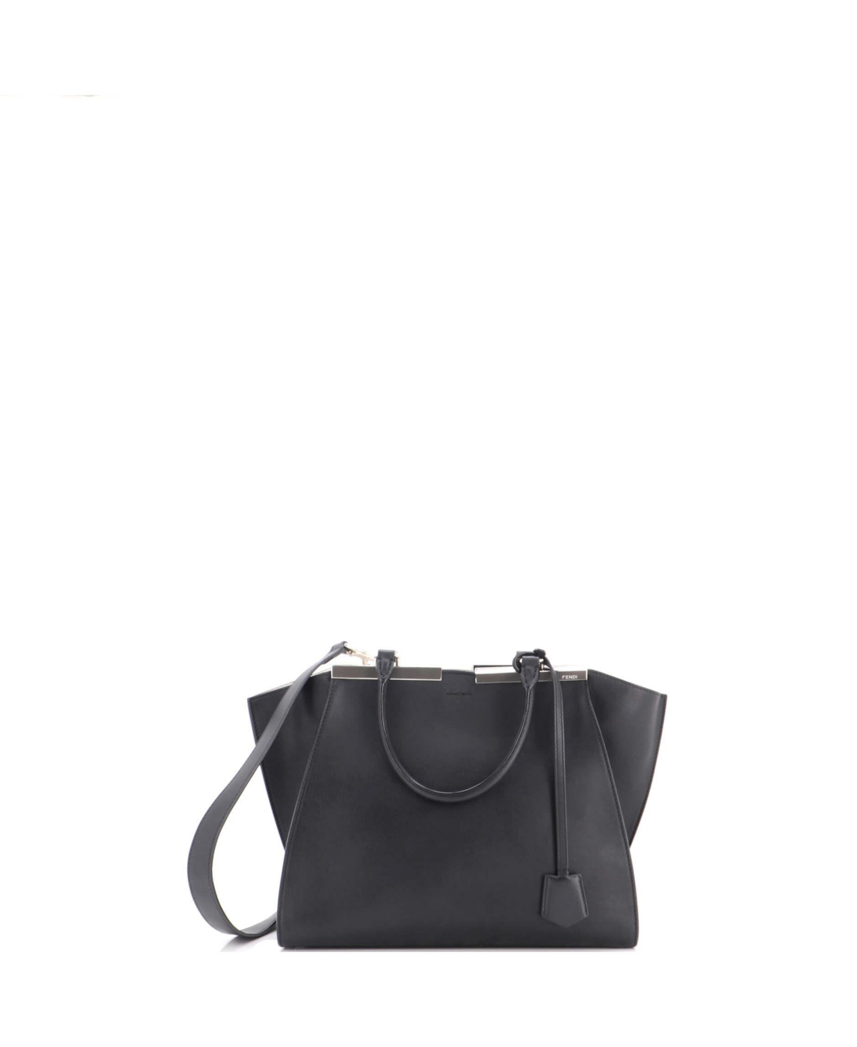 Pre-Owned Fendi Petite 3Jours Bag Leather