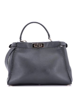 Medium Selleria Peekaboo Bag Leather