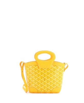 Beluga Mini Crossbody Coated-Canvas Tote