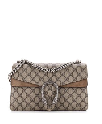 Dionysus Small GG Coated Canvas Shoulder Bag