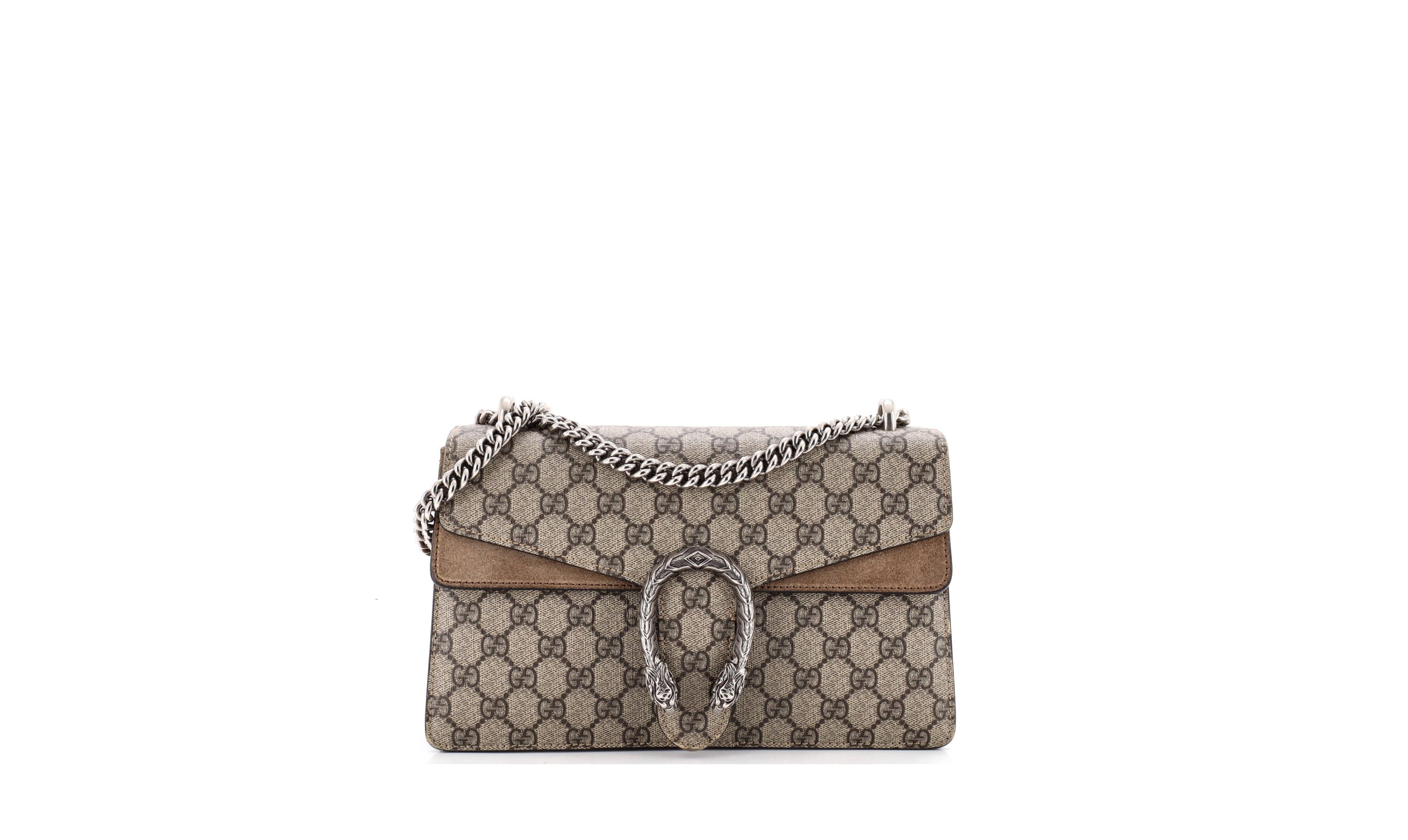 Pre-Owned Gucci Dionysus Small Gg Coated Canvas Shoulder Bag