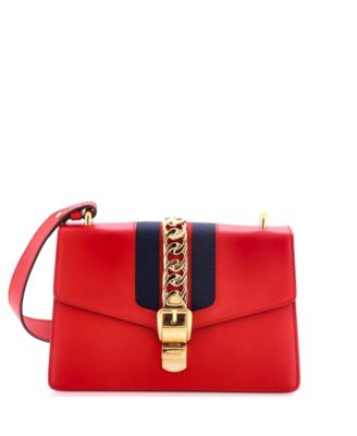 Small Sylvie Shoulder Bag Leather