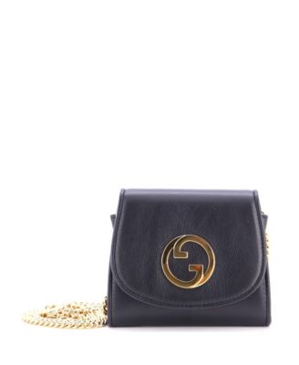 Blondie Leather Wallet on Chain