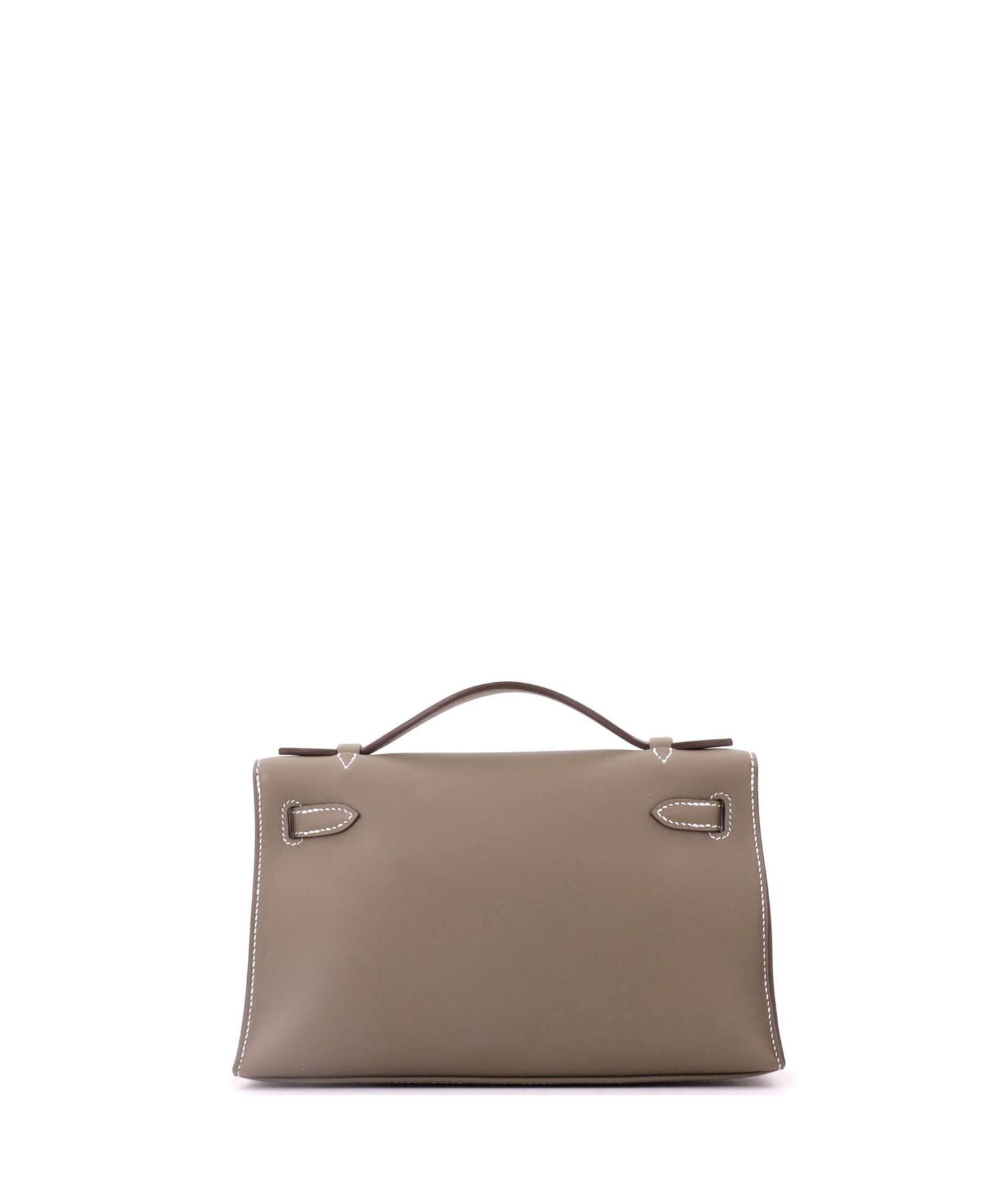 Pre-Owned Herm&eacute;s Kelly Pochette Swift Evening Clutch Pouch