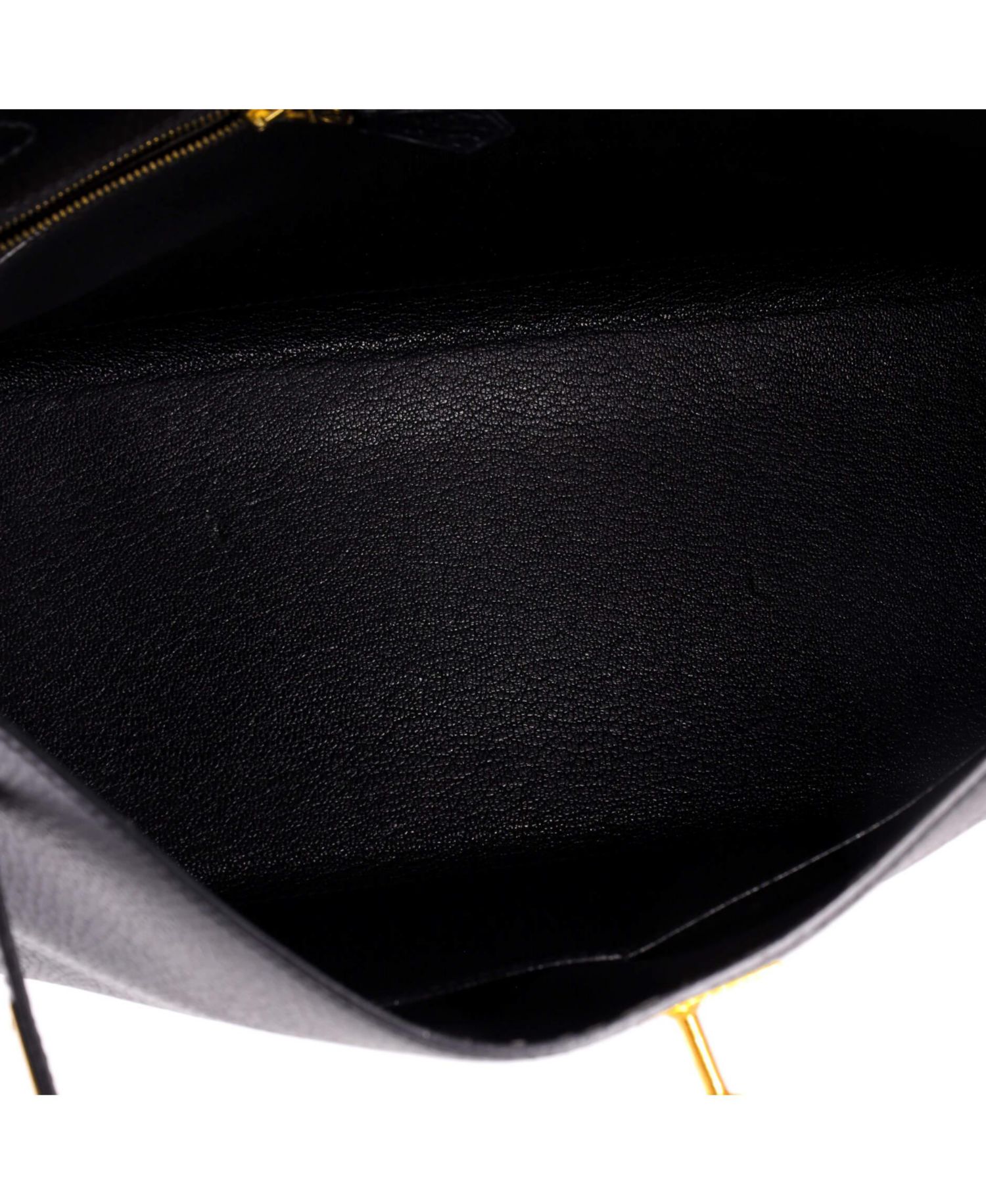Pre-Owned Herm&egrave;s Kelly 32 Leather Gold-Tone Shoulder Bag