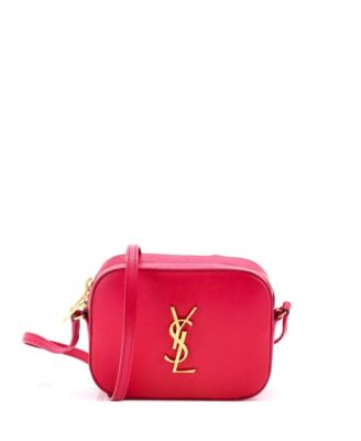 Small Classic Monogram Camera Bag Leather