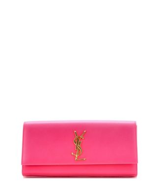 Classic Monogram Leather Clutch