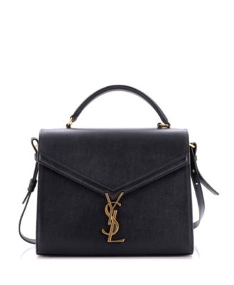 Medium Cassandra Top Handle Bag Leather