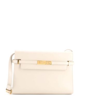 Medium Leather Manhattan Shoulder Bag