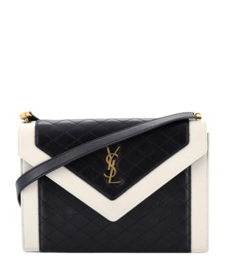 Gaby Envelope Satchel Quilted Leather