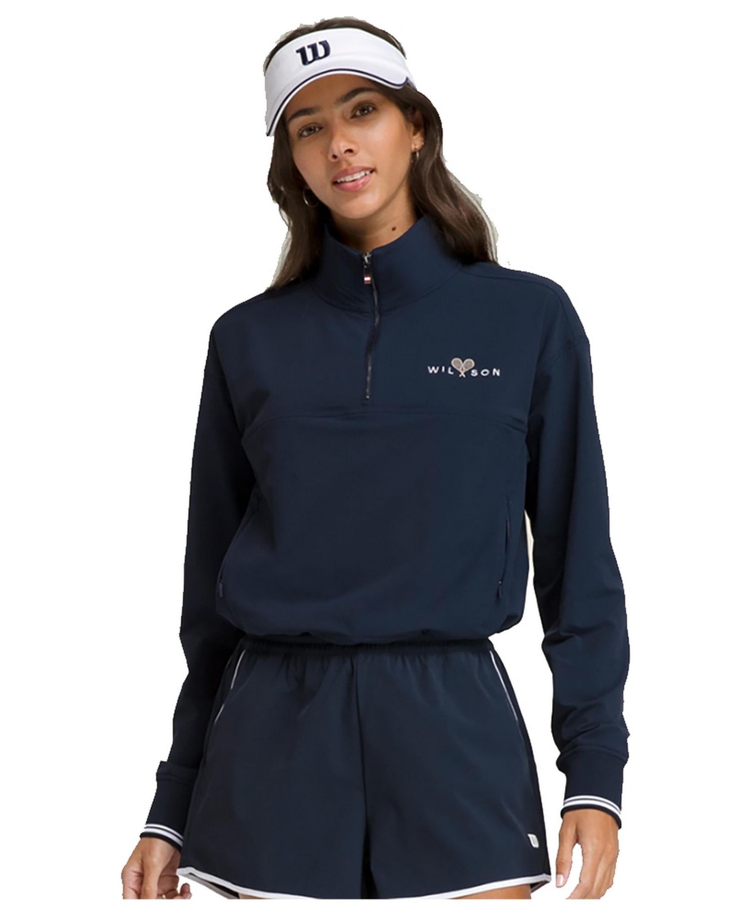 Women's Davenport Woven Tennis Pullover
