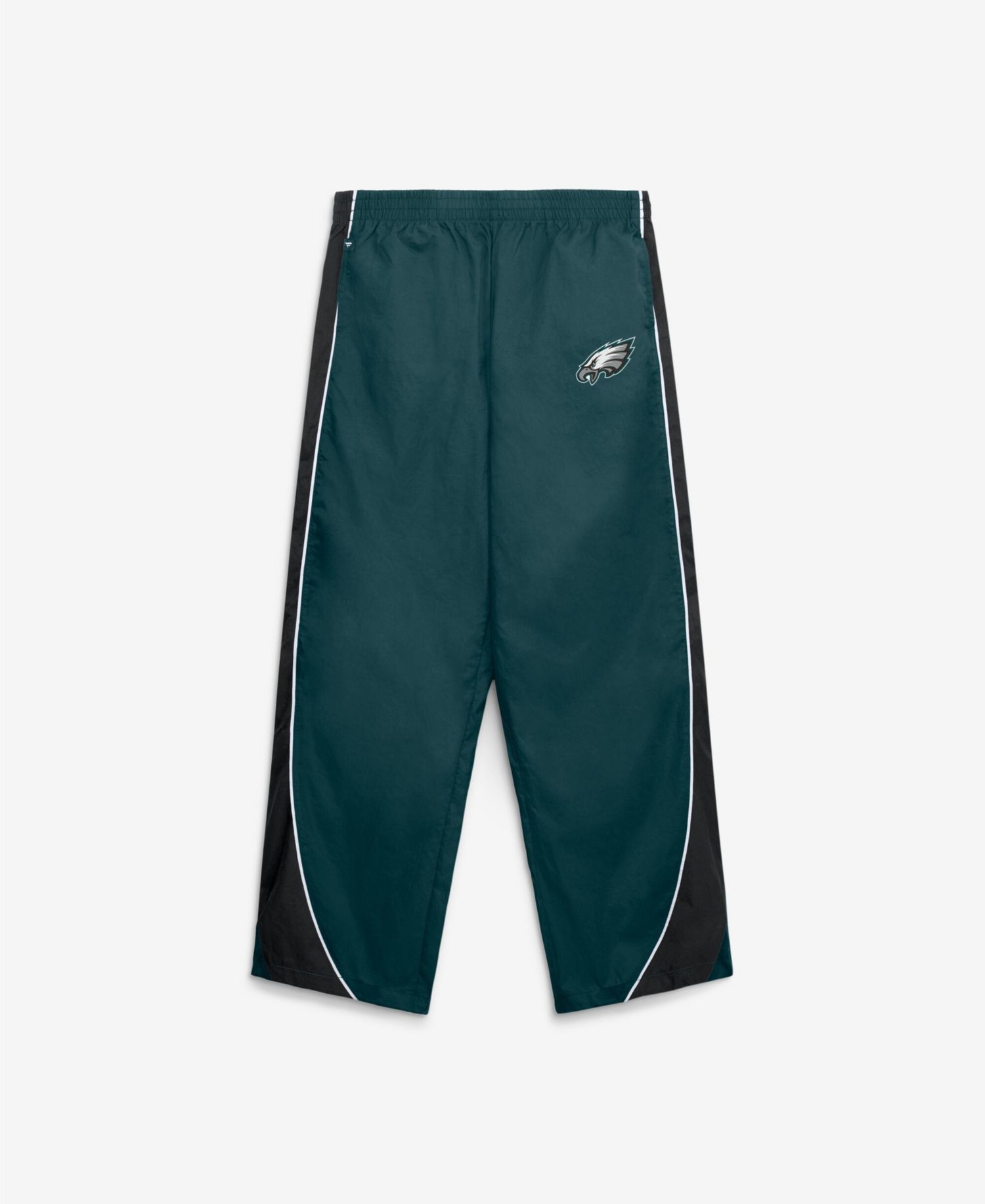 Women's Midnight Green/Black Philadelphia Eagles Team First Backwards Lateral Nylon Pants