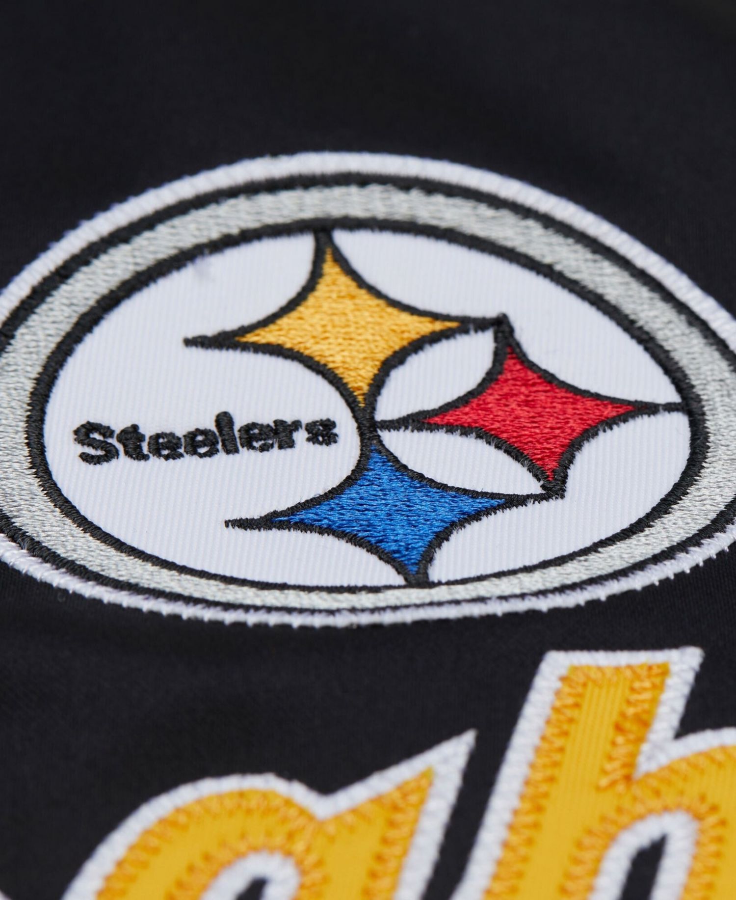 Women's Black Pittsburgh Steelers Full-Snap Satin Jacket