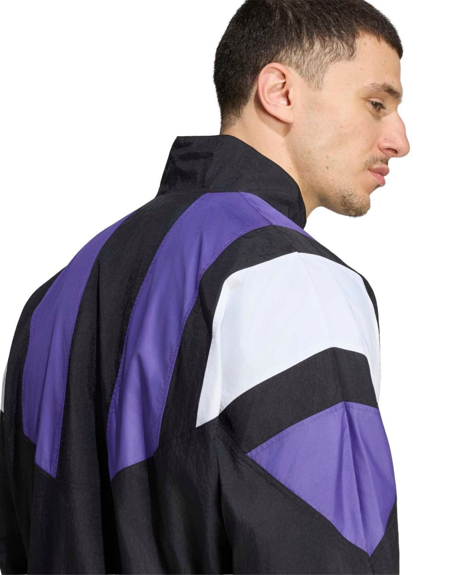 Men's Black Real Madrid EQT Full-Zip Track Jacket
