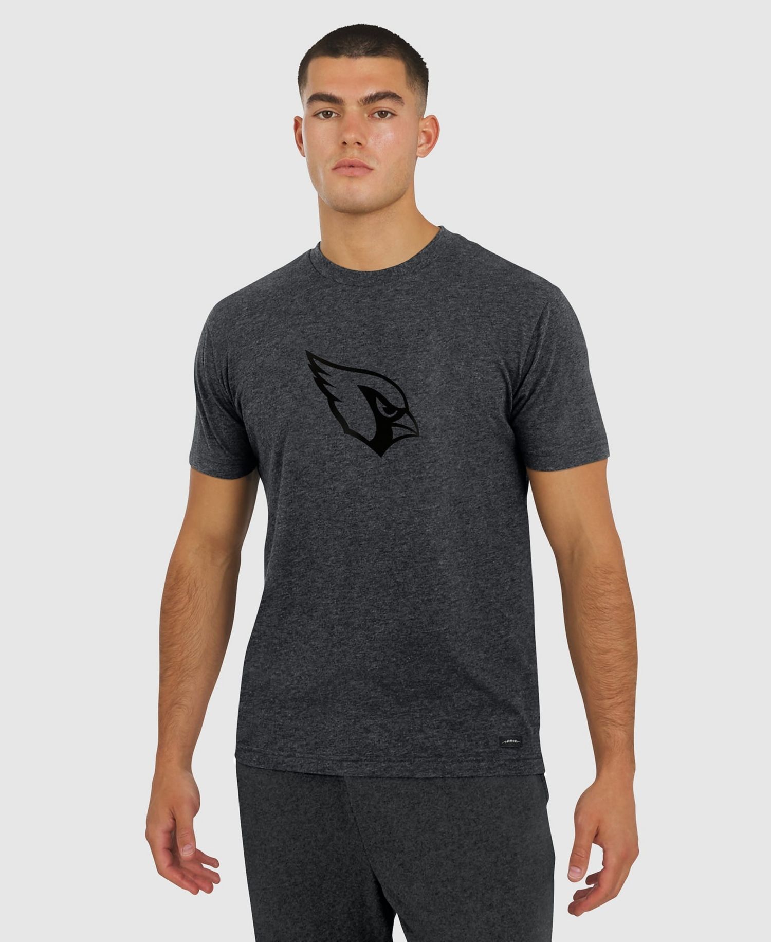 Men's Graphite Arizona Cardinals Players Lounge Tri-Blend T-Shirt