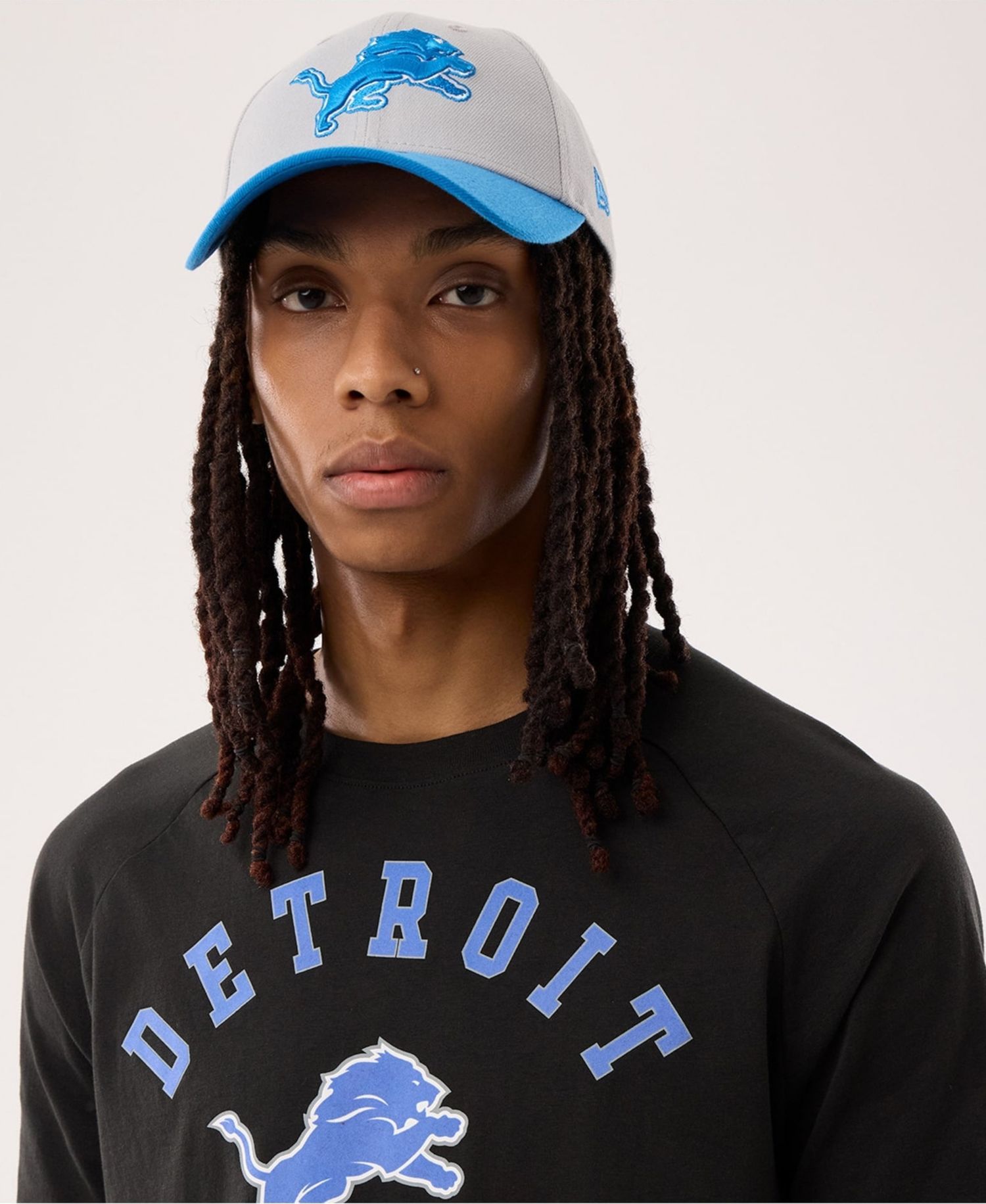 Men's Black Detroit Lions Functional Fandom T-Shirt