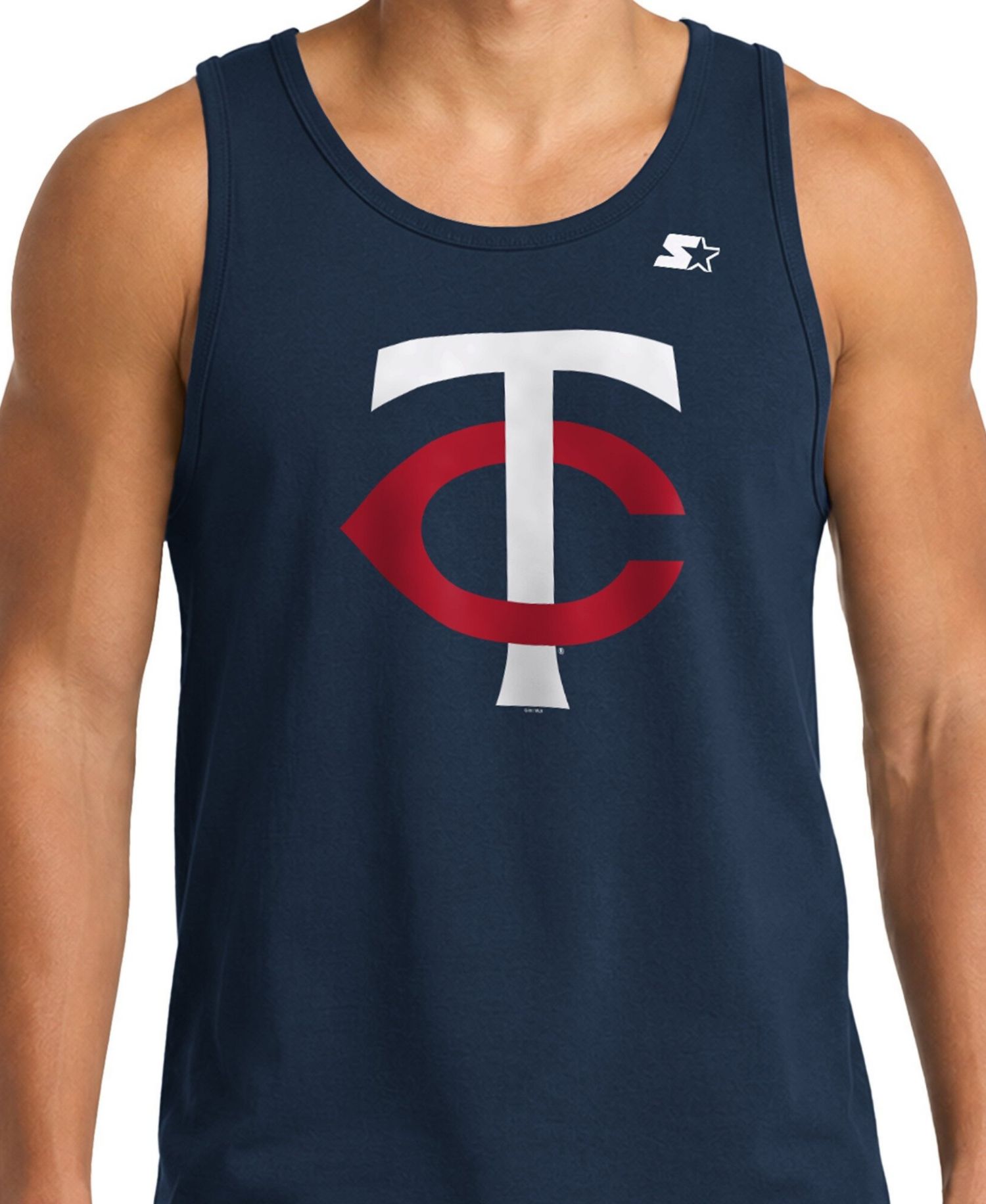 Men's Navy Minnesota Twins Tank Top