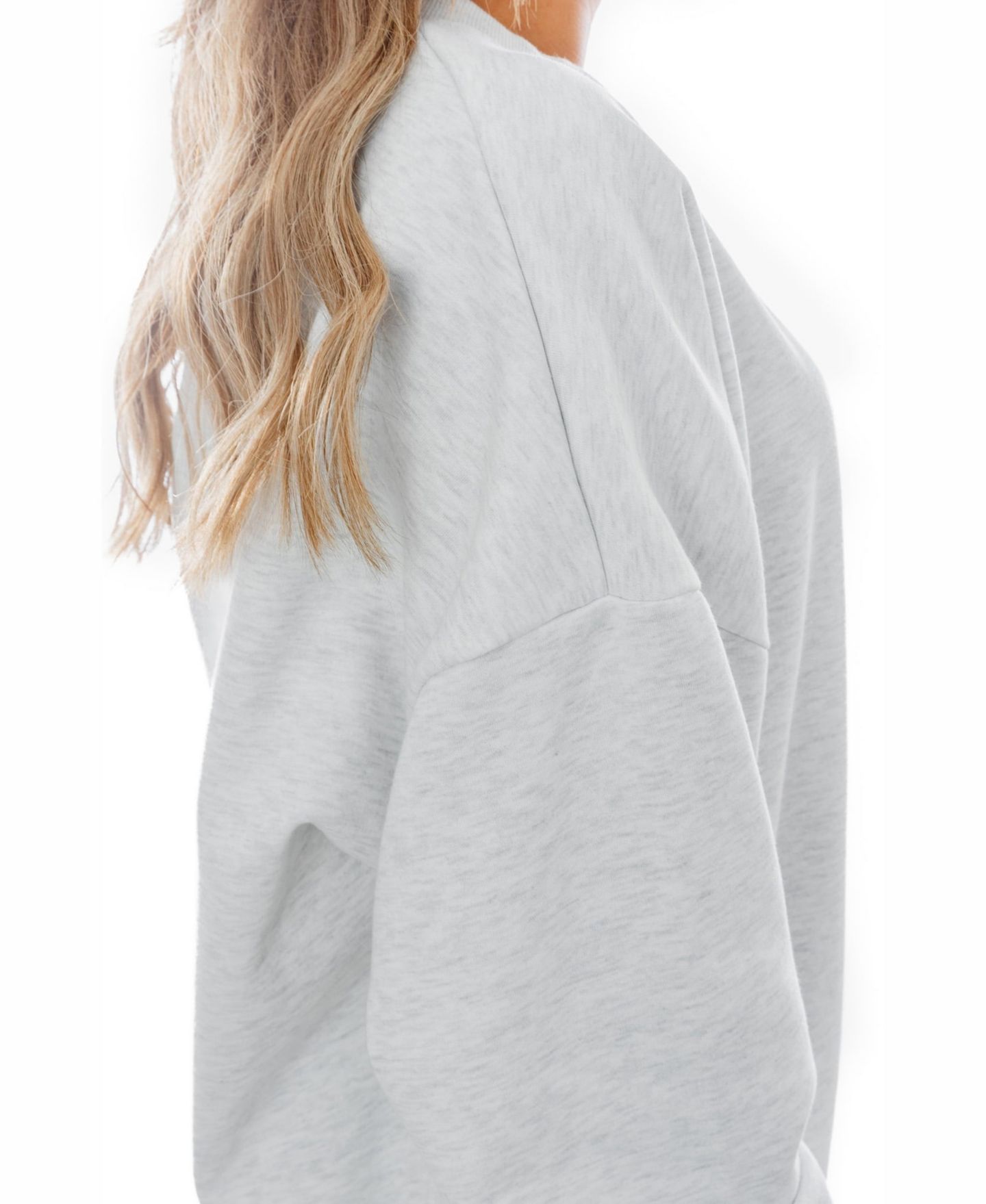 Женская толстовка Gameday Couture Gray USC Trojans Premium Fleece Drop Shoulder Oversized Pullover — фото 4