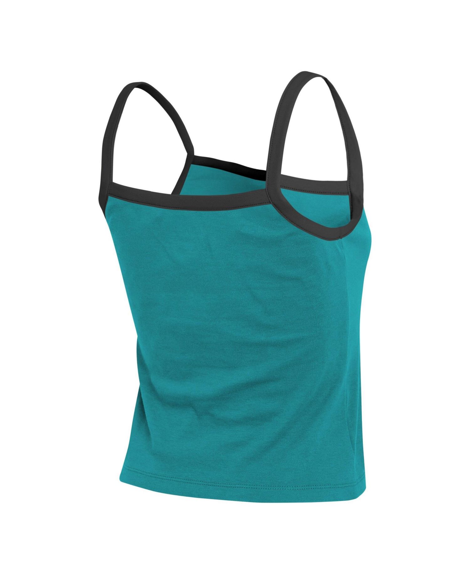 Women's Aqua Miami Dolphins Color block Tank Top