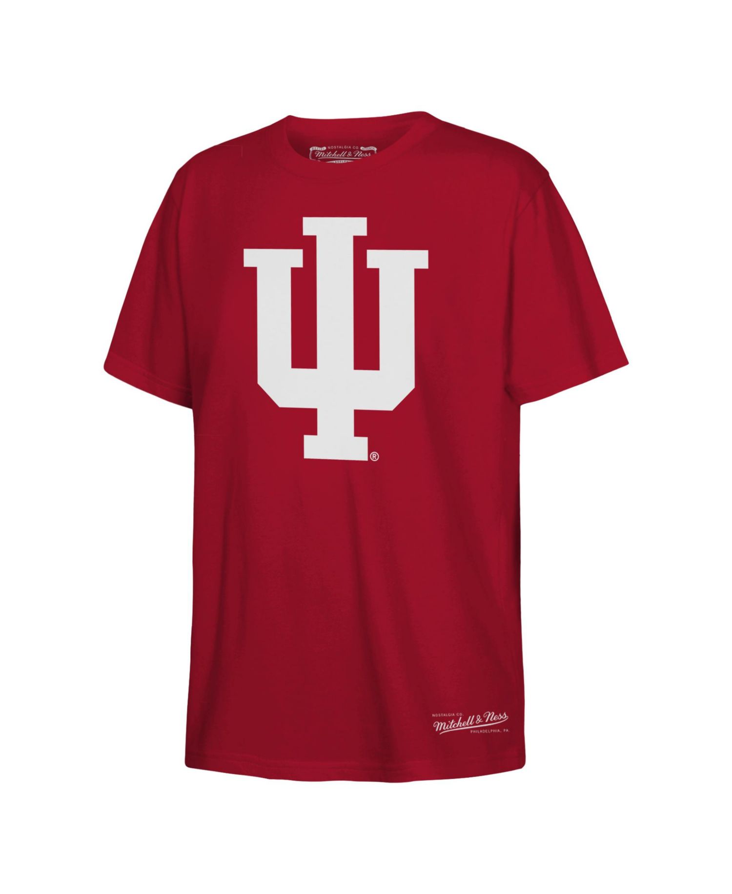 Big Boys and Girls Crimson Indiana Hoosiers Throwback T-Shirt