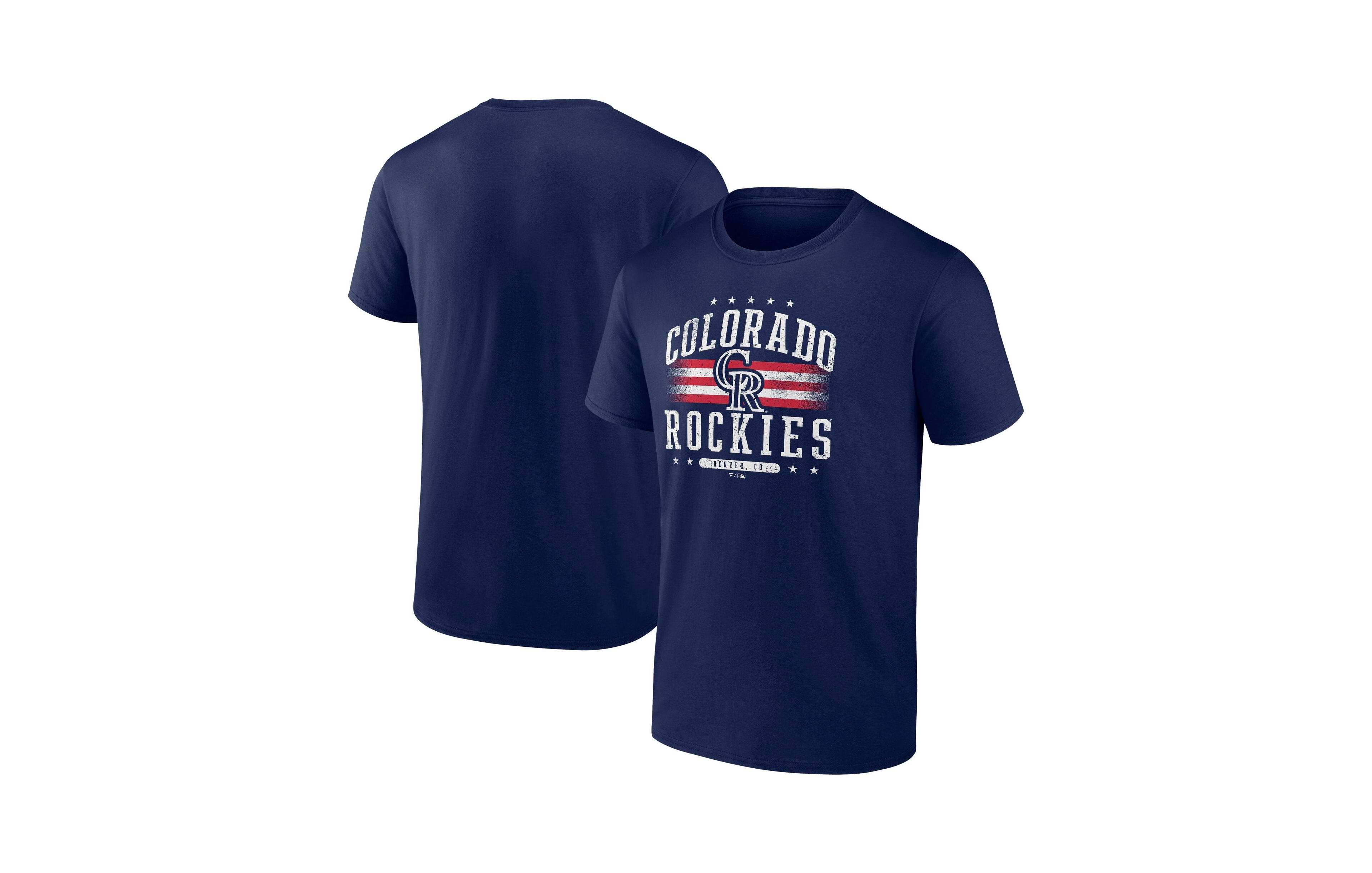 Fanatics Men's Colorado Rockies Americana T-Shirt