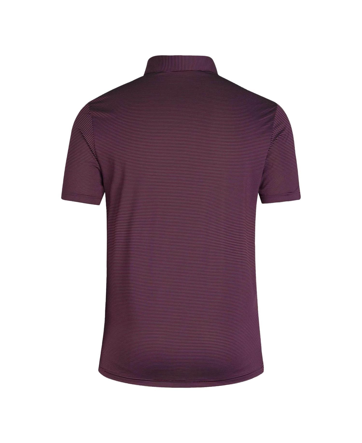Men's Maroon Arizona State Sun Devils Ultimate 365 Stripe Polo Shirt