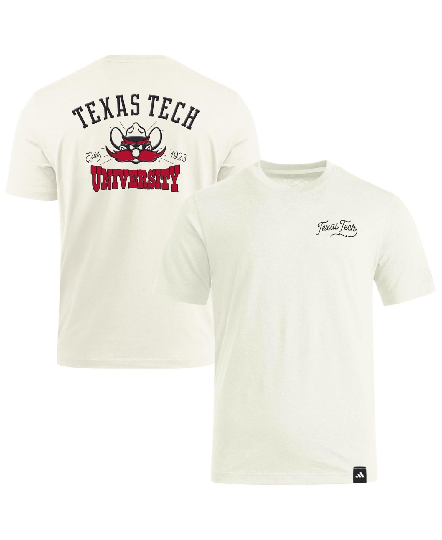 Men's Natural Texas Tech Red Raiders Elevated Fan T-Shirt