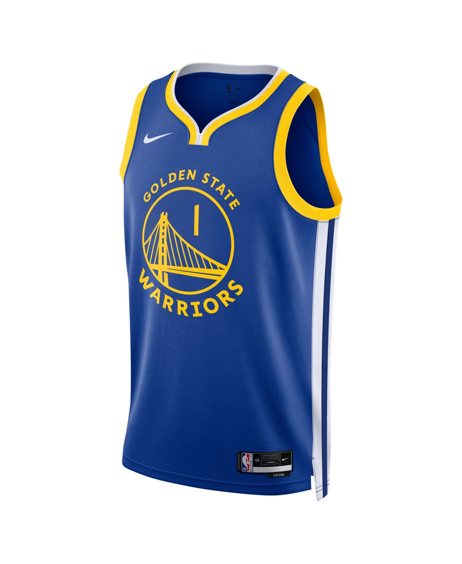 Men's and Women's Yaxel Lendeborg Royal Golden State Warriors Swingman Icon Edition Jersey