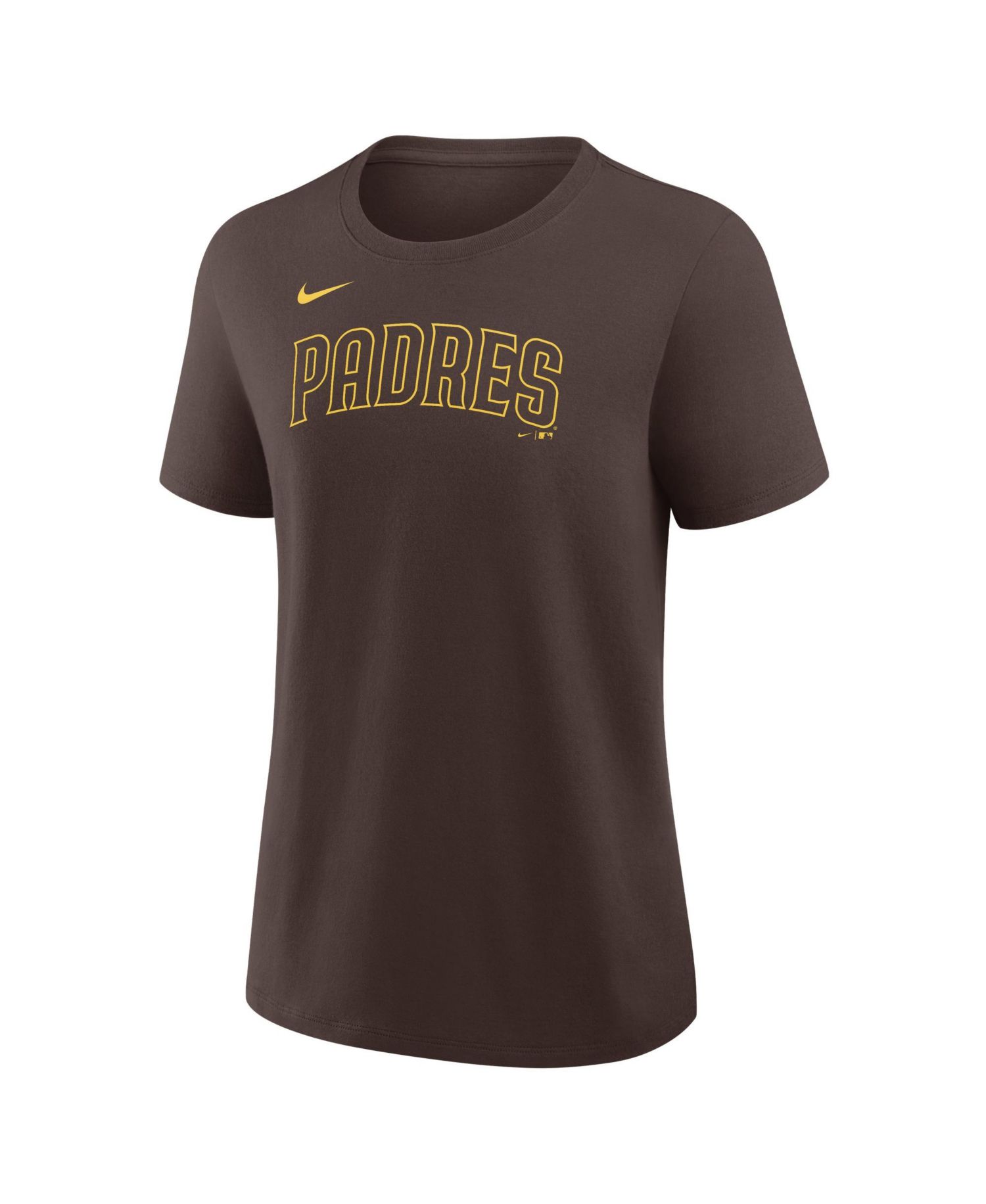 Women's Fernando Tatis Jr. Brown San Diego Padres Name & Number T-Shirt