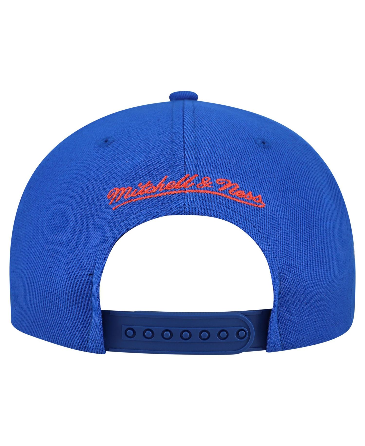 Men's Royal New York Islanders Retro Script Color block Snapback Hat