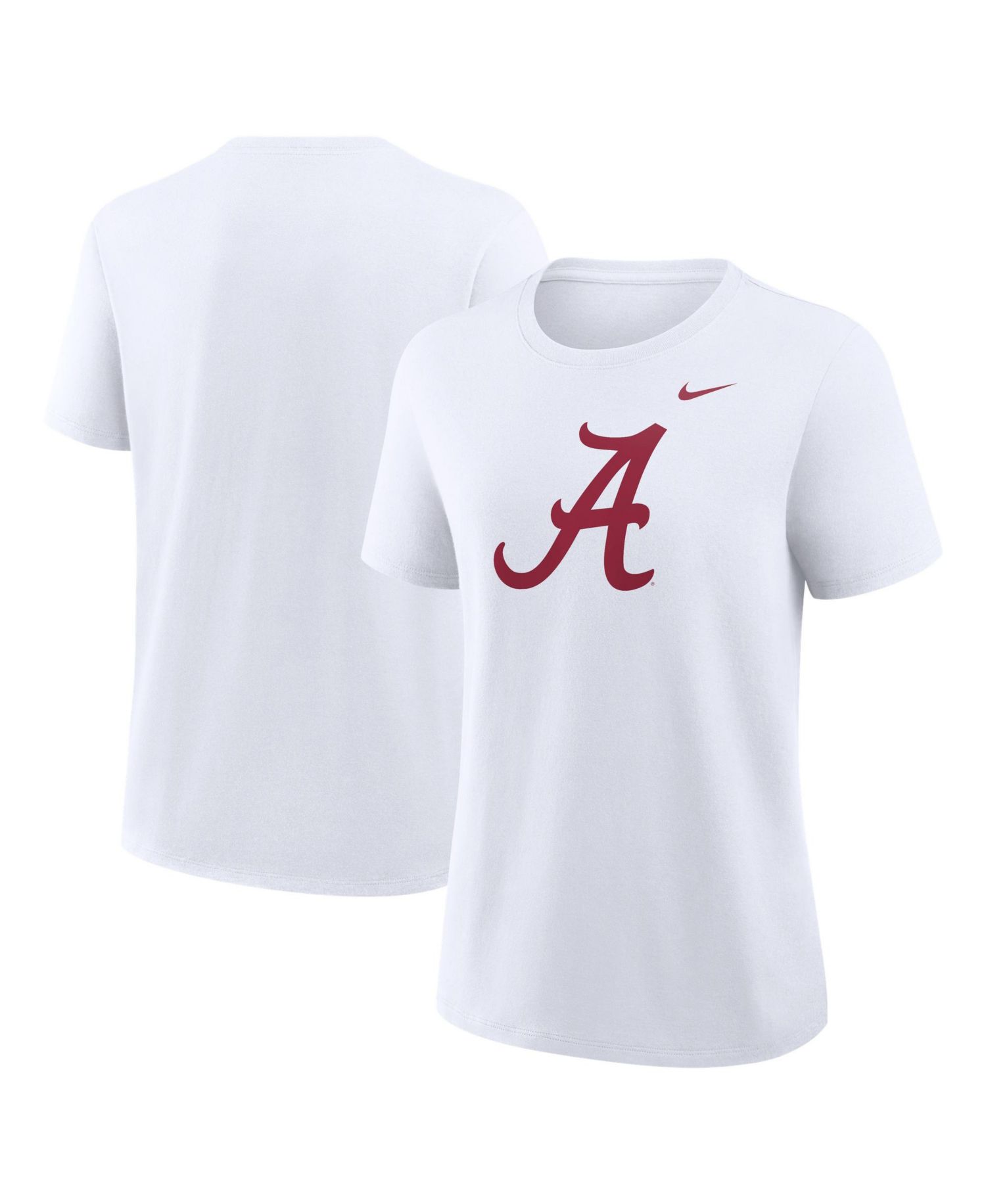 Women's White Alabama Crimson Tide Primary Logo T-Shirt