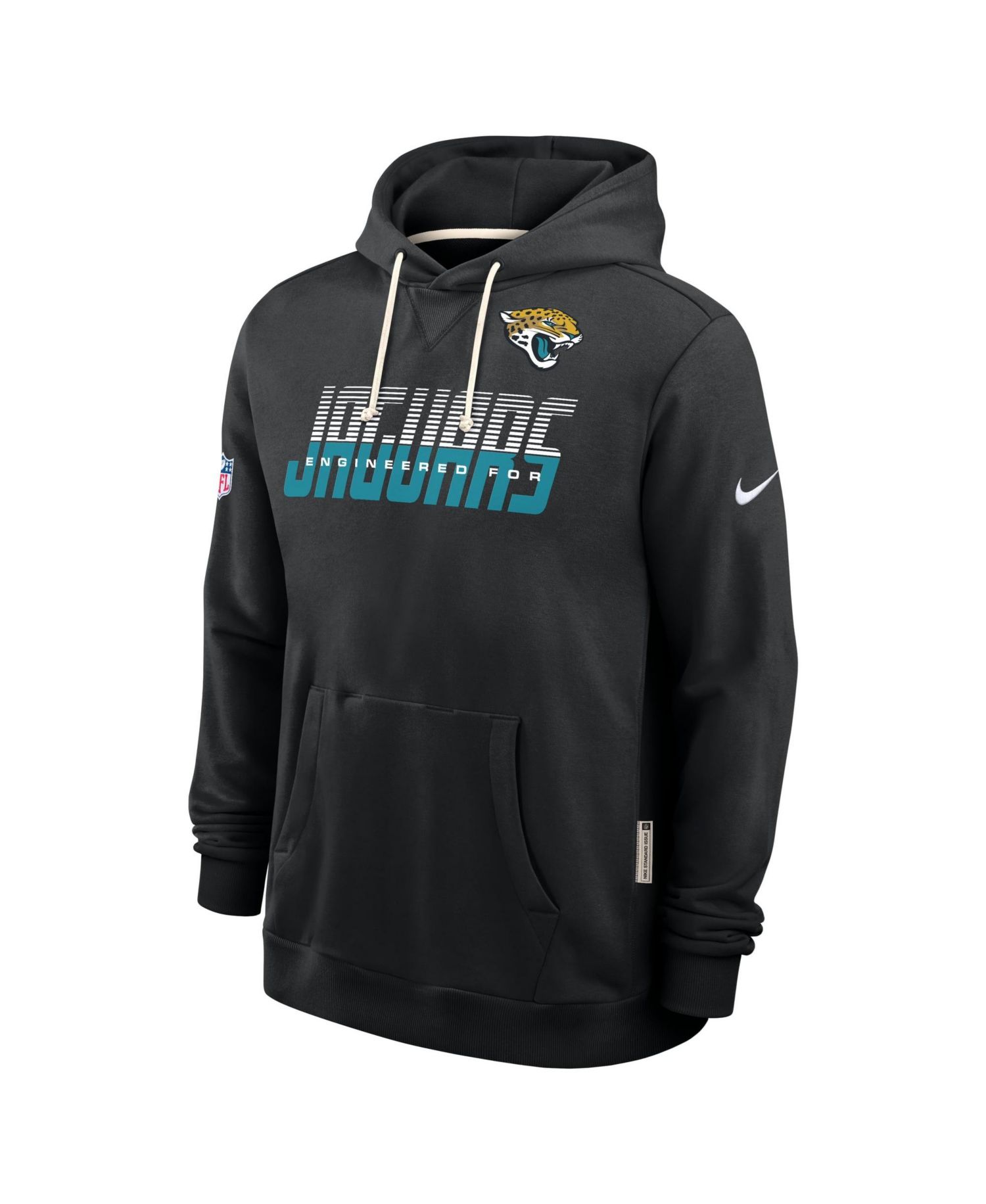 Men's Black Jacksonville Jaguars Sideline Standard Issue Top Prospect Dri-FIT Hoodie