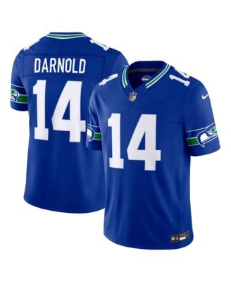 Men's Seattle Seahawks Sam Darnold Vapor F.U.S.E. Alternate Stitched Limited Jersey