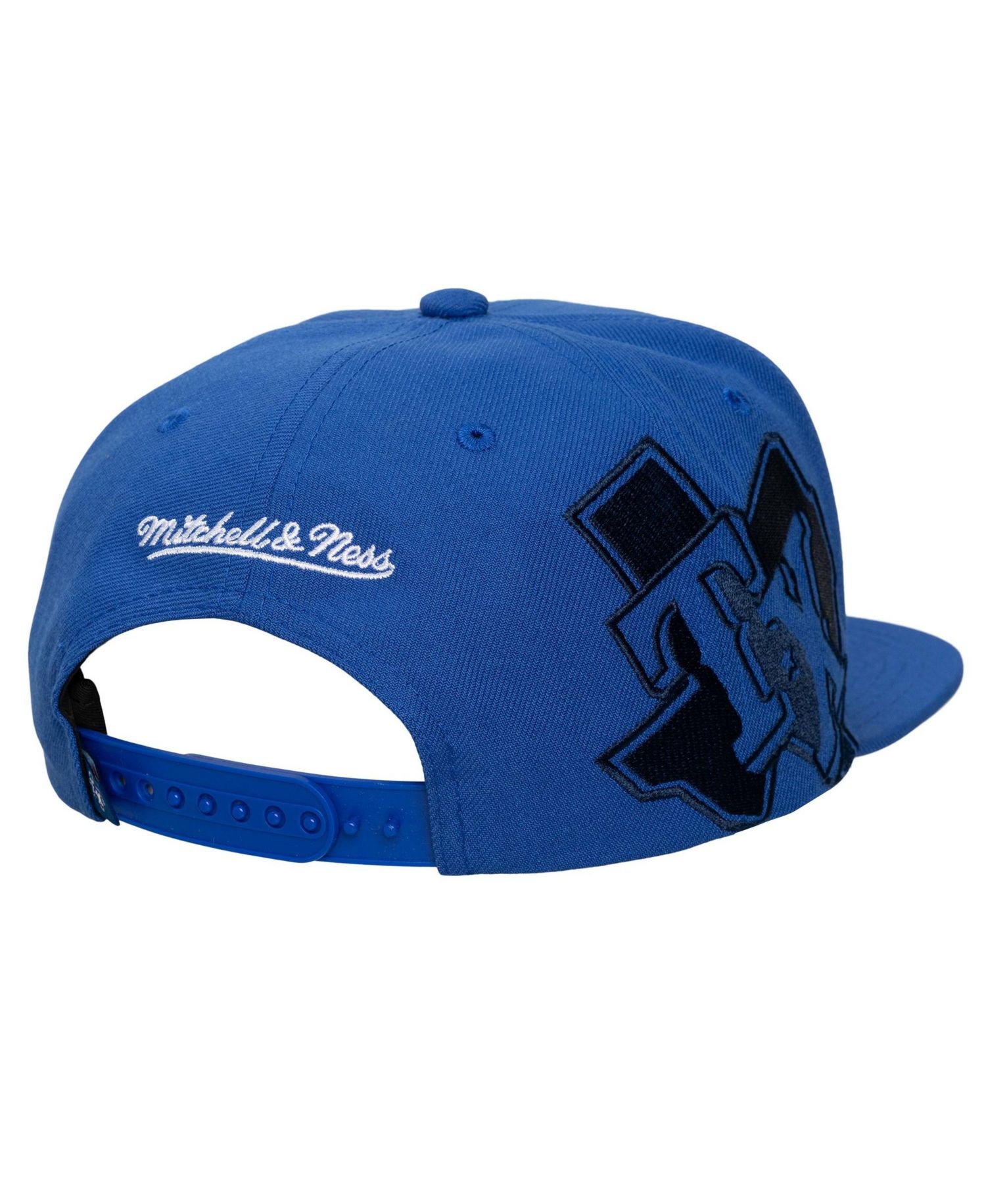 Men's and Women's Royal Texas Rangers Side Logo Snapback Hat
