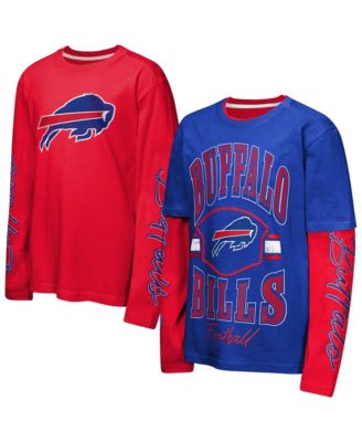 Big Boys and Girls Royal Buffalo Bills Motion Combo Set