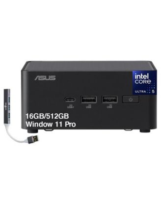 NUC 14 Pro Tall Intel Core Ultra 5-135H Mini Desktop, 16GB DDR5, 512GB SSD