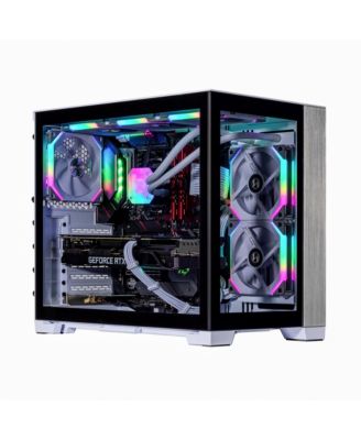 Mini Lux VELZ0048 Small Form Factor Gaming Liquid-Cooling Desktop Computer