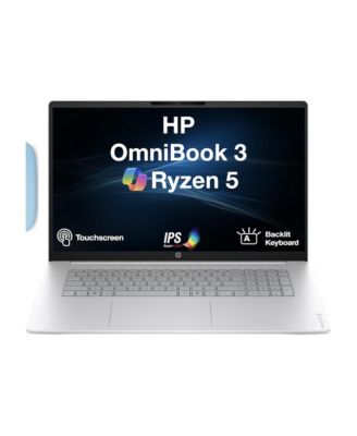 OmniBook 3 Laptop 17.3 FHD Display (Ryzen 5 130, 32GB, 1TB SSD, Win 11 Pro) with  DKZ Wireless Mouse